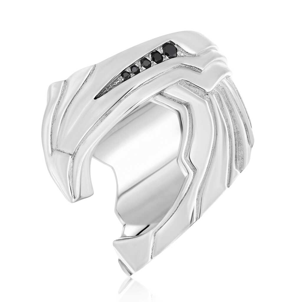Silver WW Helmet Ring